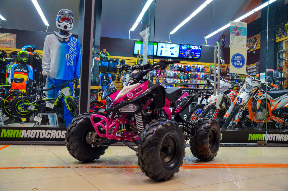 MOTAX ATV T-Rex LUX 125 сс Черно-розовый