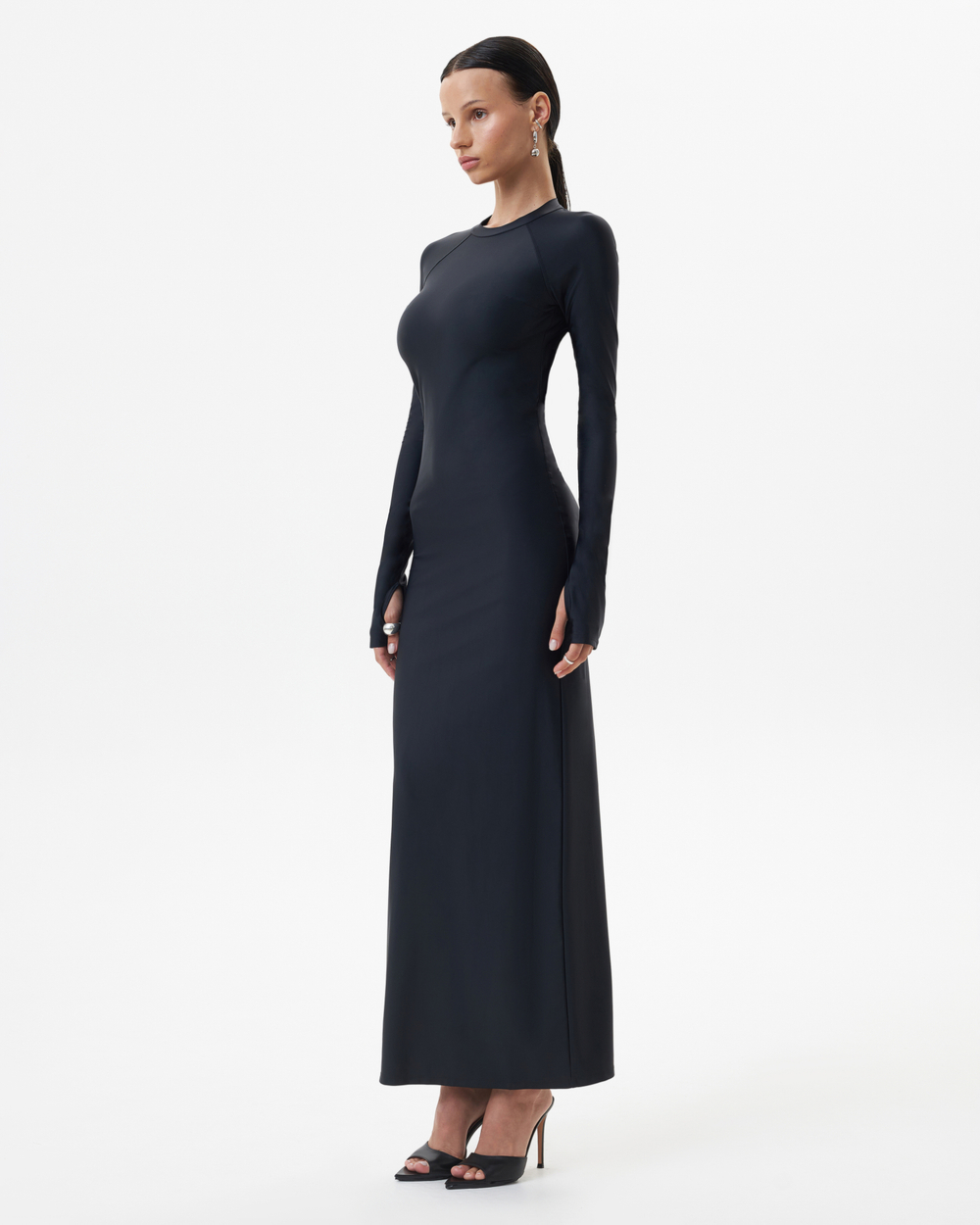 BLACK MAXI DRESS