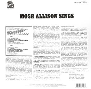 Mose Allison / Mose Allison Sings (LP)