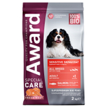 Сухой корм AWARD SPECIAL CARE Sensitive Skin&Coat для взрослых собак всех пород для здоровой кожи и шерсти со свежим лососем 2кг