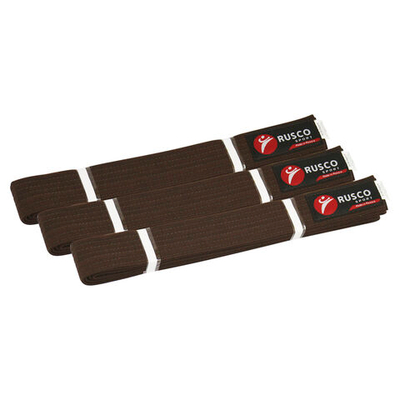 Пояс для единоборств Rusco Sport (коричневый)