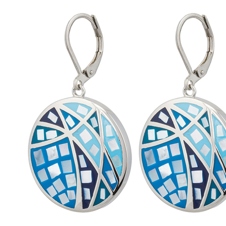 Серьги Fiore Luna AE01156-4 BL/S