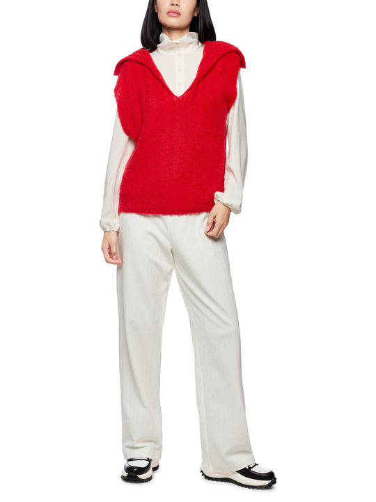 Жилет из шерсти альпака (Knitted in Germany)