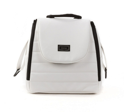 Детская коляска Adamex Locco Light Deluxe 2 в 1 LL-SA01 (БЕЛ.КОЖА)