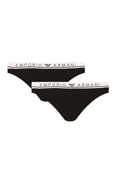 стринги 2-pack Emporio Armani - черный(164522 3F227)