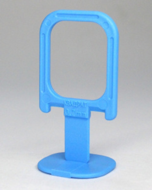 Зажим 0,7мм 50шт Квадрат СВП Ворота 449-3050