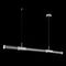Подвесной светодиодный светильник Crystal Lux Lineup SP24W Led Chrome
