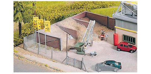 Хранилище песка на бетонном заводе