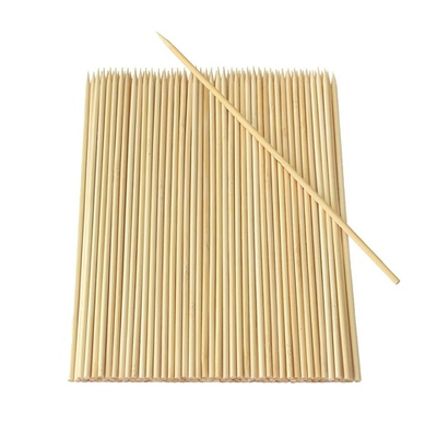Шпажки деревянные бамбуковые d=0,3 см h=30 см (100 шт/уп.)