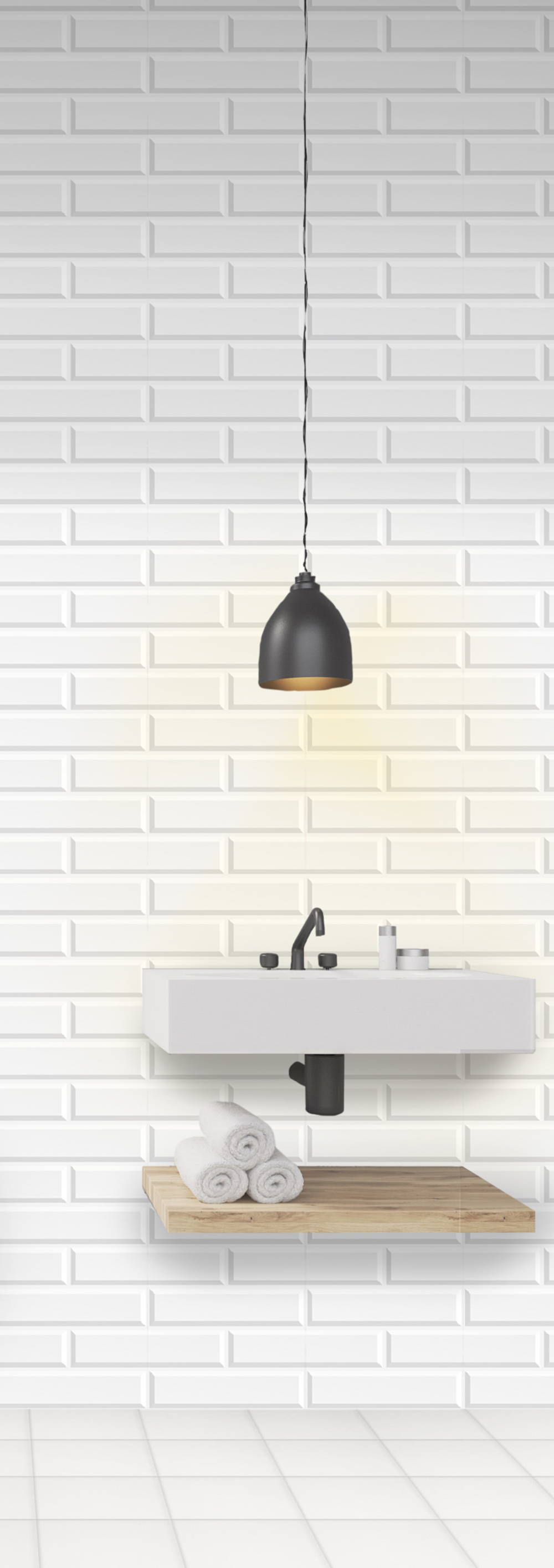 Панель ПВХ фотопечать White Slab 8253 2700х250мм