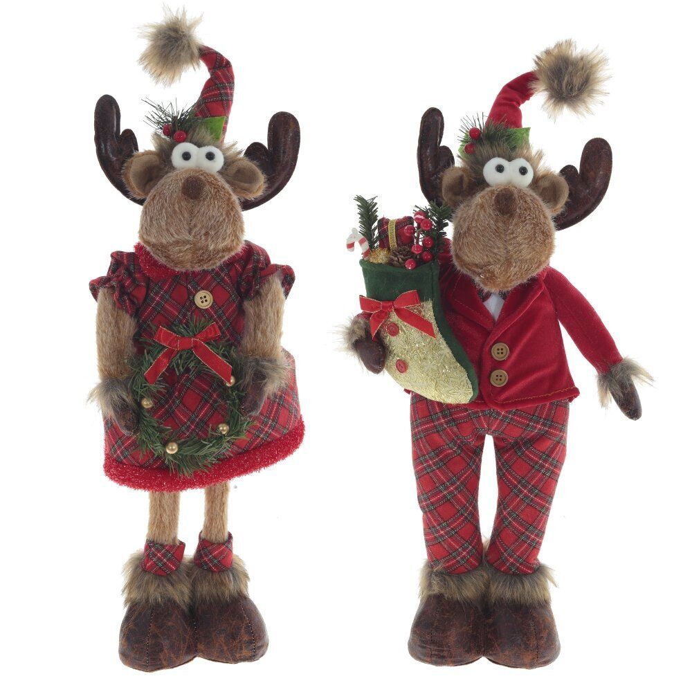 GAEM Игрушка набивная "Лось", L24 W12 H57/41 см, 2в.
