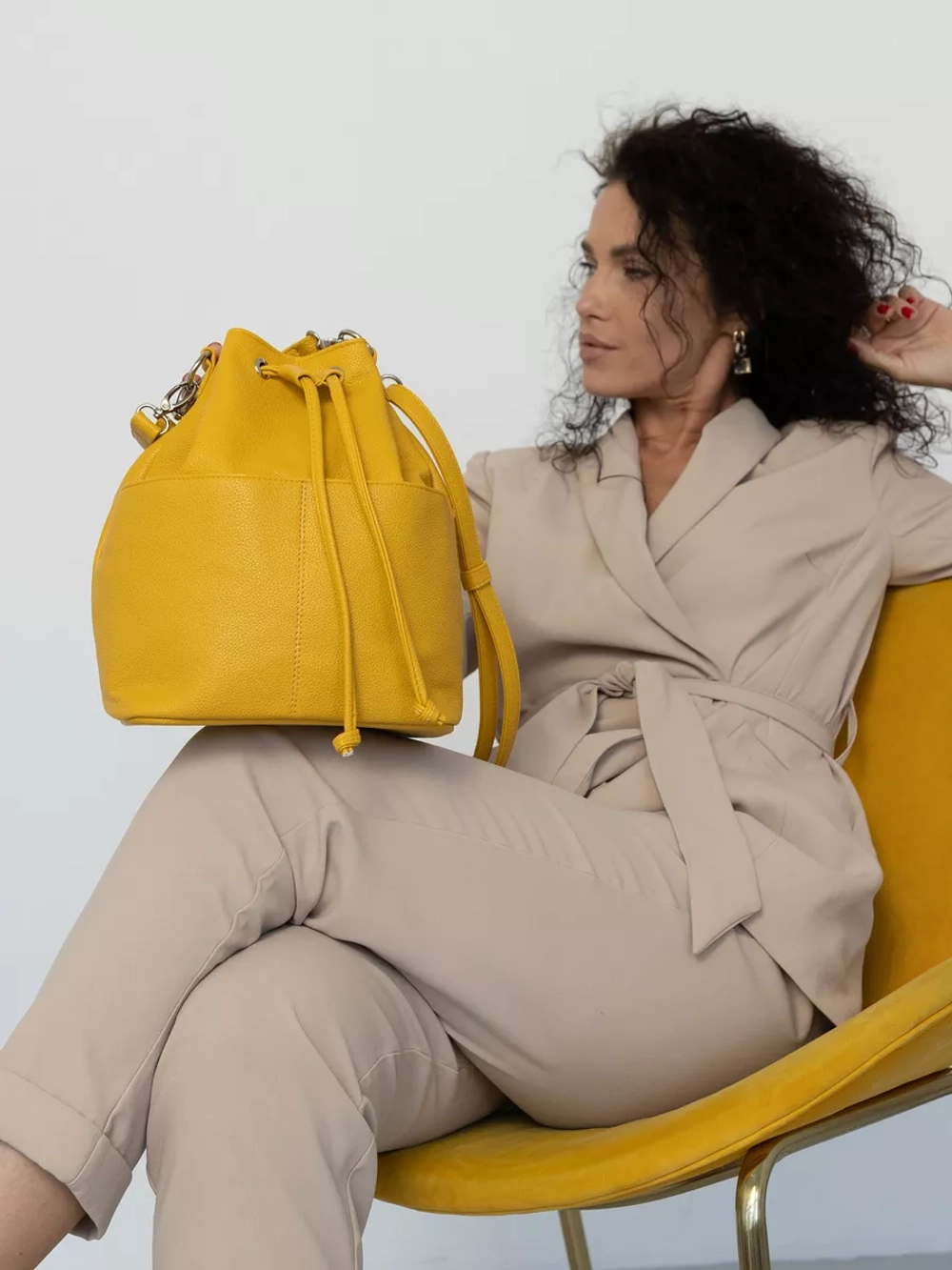 сумка через плечо тоут средняя мешок