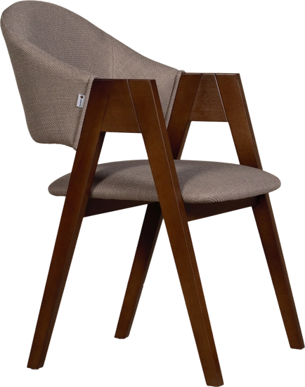 Стул Снуг, массив бука, старинный орех, Florida Latte