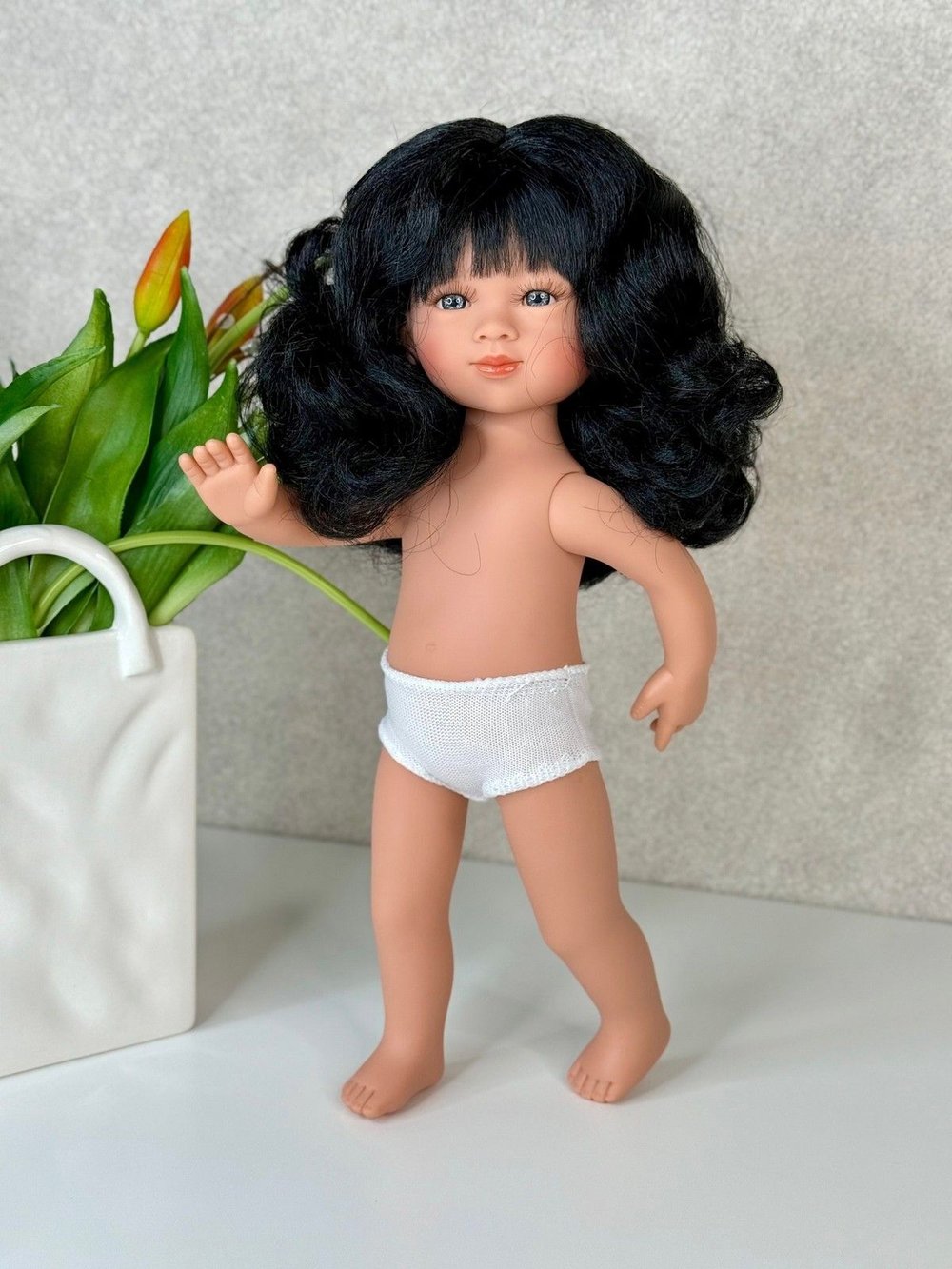 Кукла D Nenes виниловая 34см Celia без одежды (022269W)