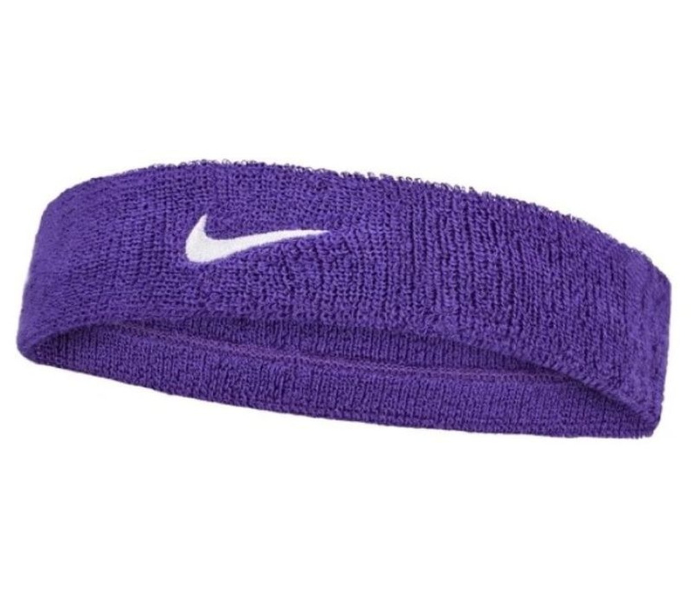 Повязка на голову Nike Swoosh Headband - court purple/white