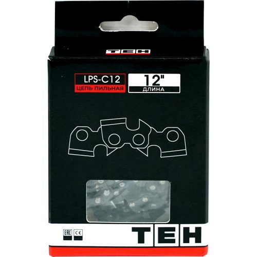 Цепь 12" 1/4 - 1,1 - 62 для аккумуляторной цепной пилы TEH LPS-C12