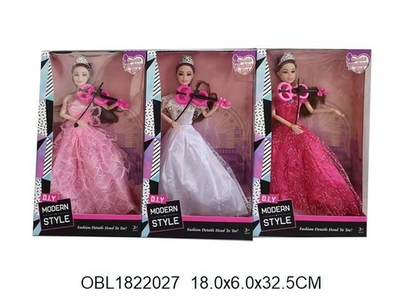 Кукла тип модель, с аксесс. коробка 01350