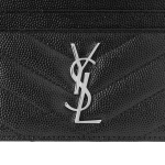 Картхолдеры и кошельки SAINT LAURENT YSL Monogram Logo # #, 423291-BOW02-1000