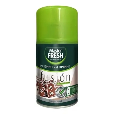 Освежитель воздуха сменный баллон 250мл Master FRESH Имбирный пряник
