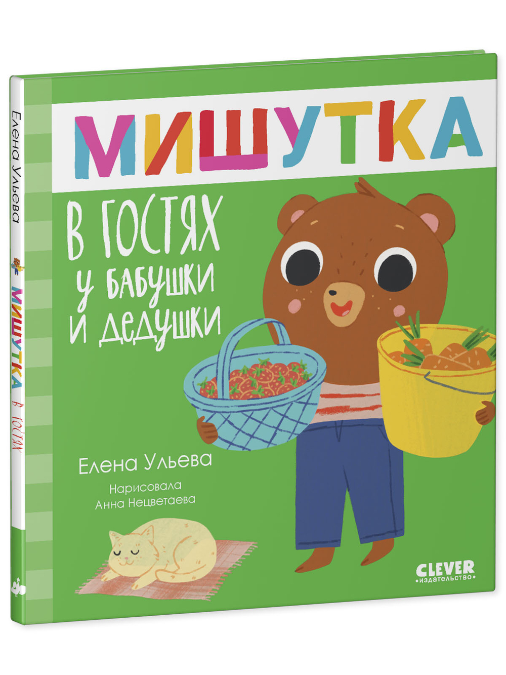 Сказки для детей. Мишутка в гостях у бабушки и дедушки
