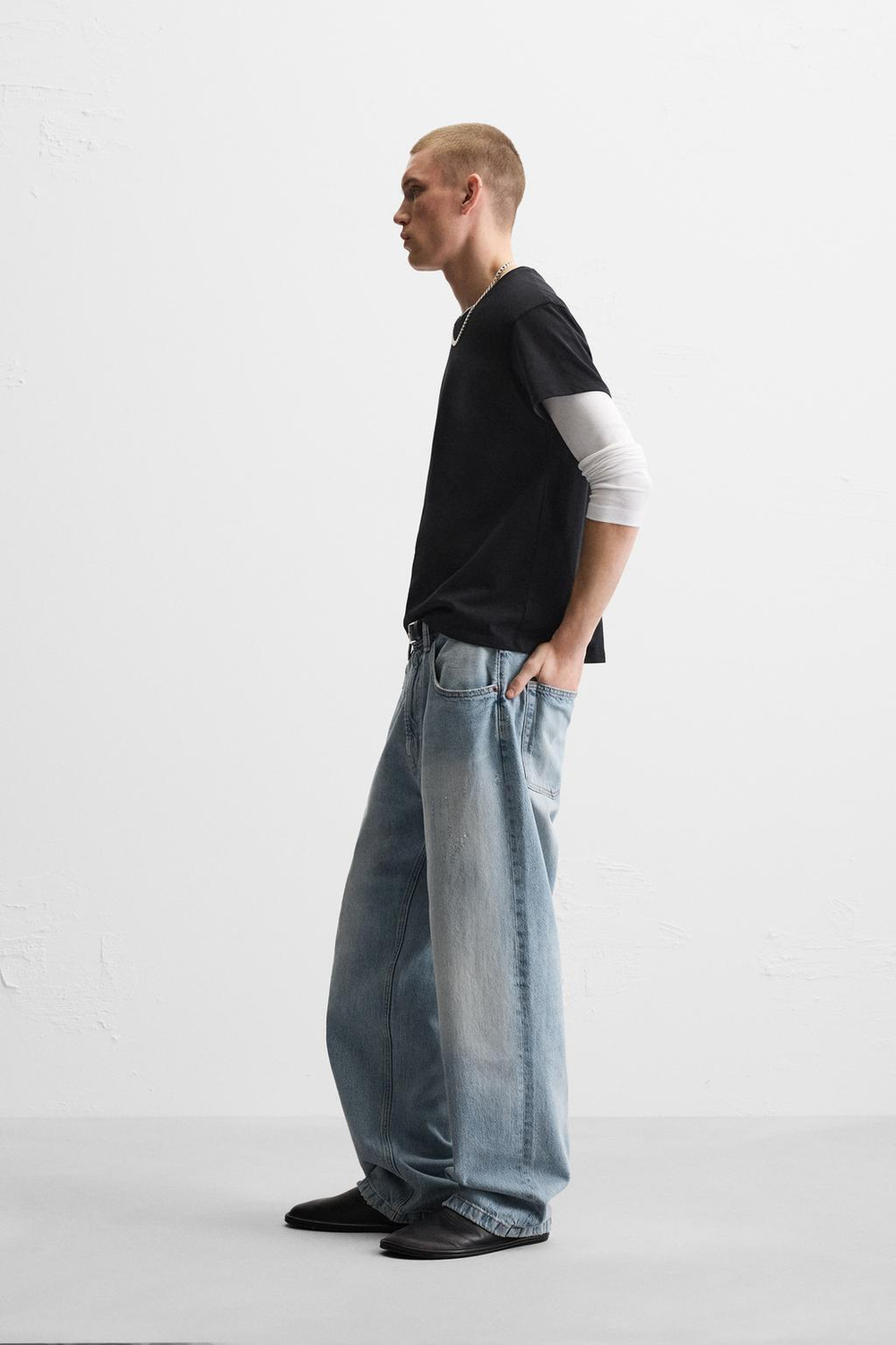 Джинсы baggy fit