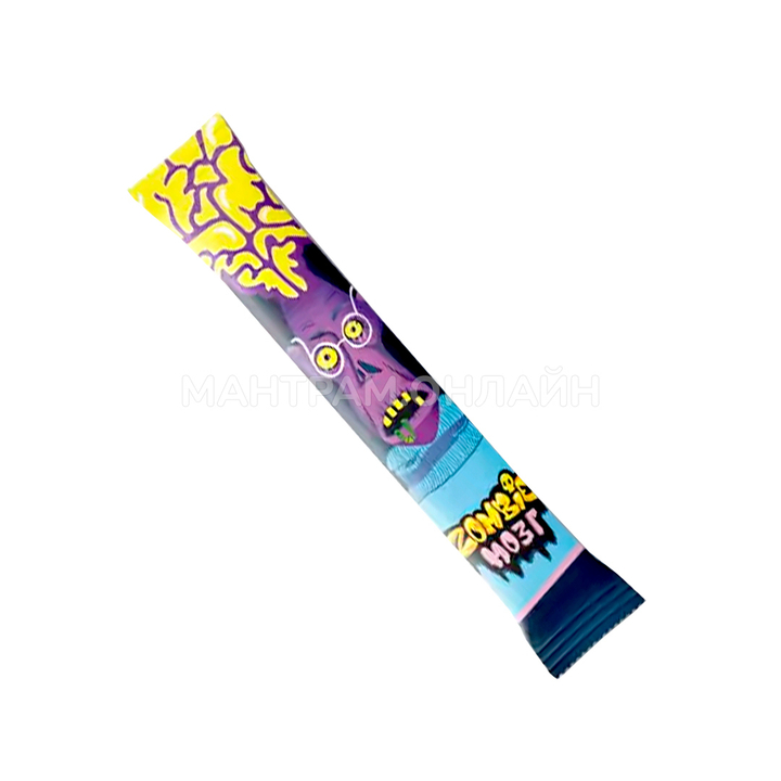 Жевательная конфета Zombie мозг вкус Тутти-Фрутти 18 г