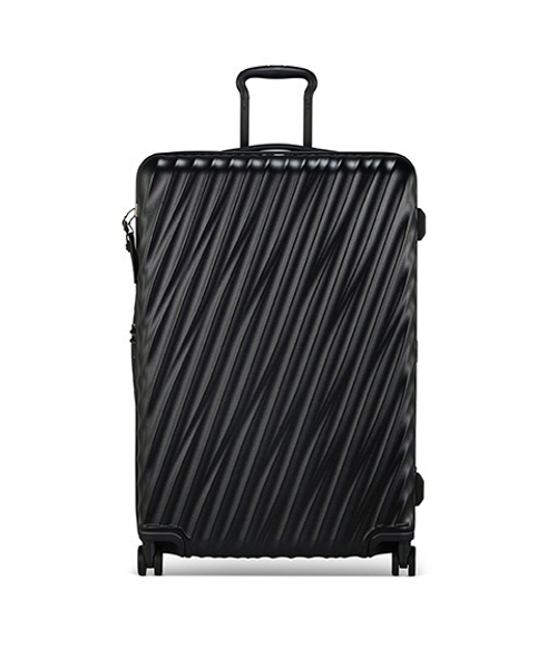 Чемодан большой расширяемый/Text black