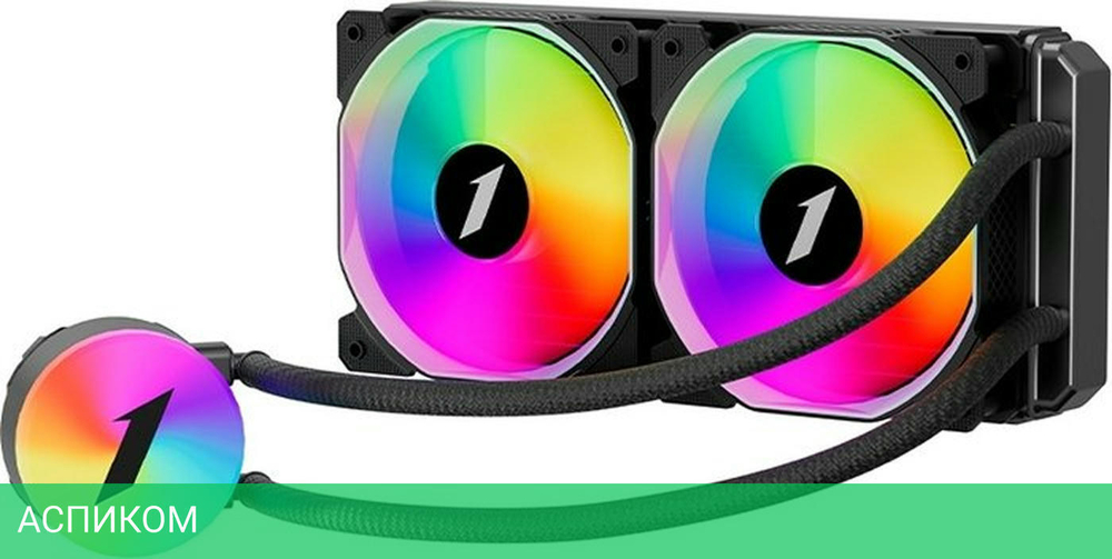 Система жидкостного охлаждения для процессора 1stPlayer TS2 240 Black (TS2-240-BK)