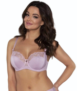 Розовый бюстгальтер с мягкими чашечками на косточках (Размер: 75F) (Цвет: розовый)