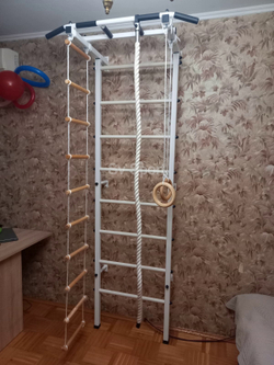 Монтаж шведской стенки Sv Sport в бетонные, кирпичные стены