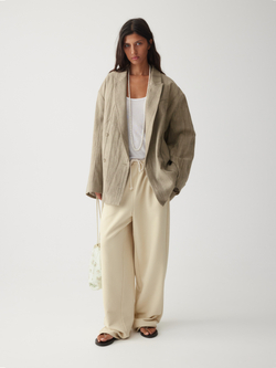 Жакет двубортный