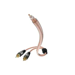 Inakustik Star Audio Cable, Y-Sub RCA-2RCA 5m