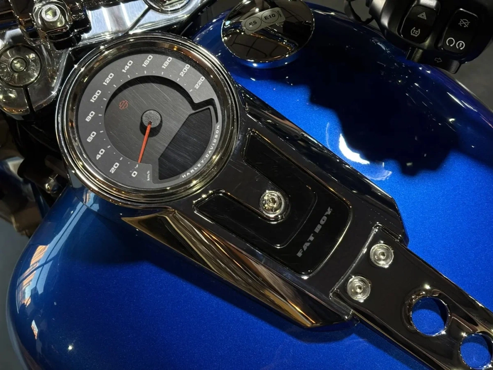 Harley-Davidson Fat Boy 117, 2025 Blue