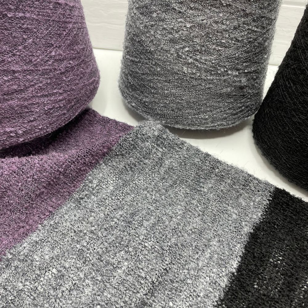 Букле Фламме Lagopolane 30% кид мохер 30% нейлон 40% полиакрил