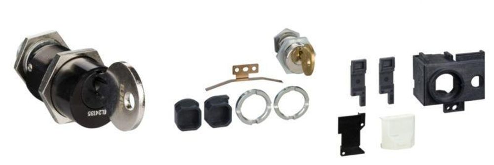 Блокировка 3 замка 2 ключа:ACB1-2шт ACB2-1шт SE SPA-K23-16-16-40