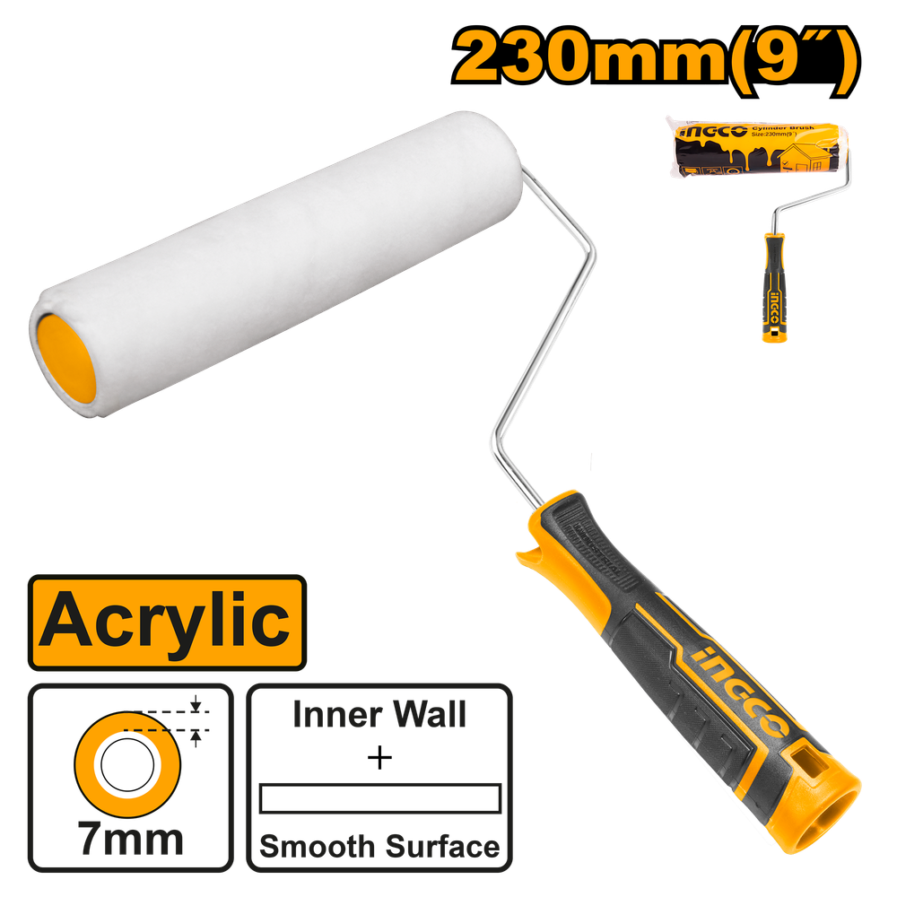 Валик малярный INGCO HRHT052301 INDUSTRIAL 7x230 мм