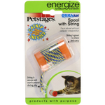 Petstages игрушка для кошек ORKA катушка с веревочкой