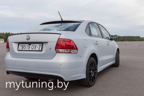 Накладка заднего бампера для Volkswagen Polo sedan