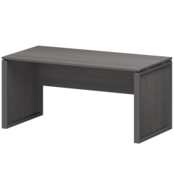 Стол руководителя НТМ-160 Лиственница/Антрацит 1600x800x750 Аргентум-М