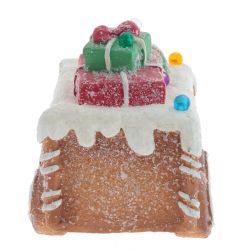 GAEM Фигурка декоративная с подсветкой "Вагончик"(3хААА,н/п), L22 W16 H19 см