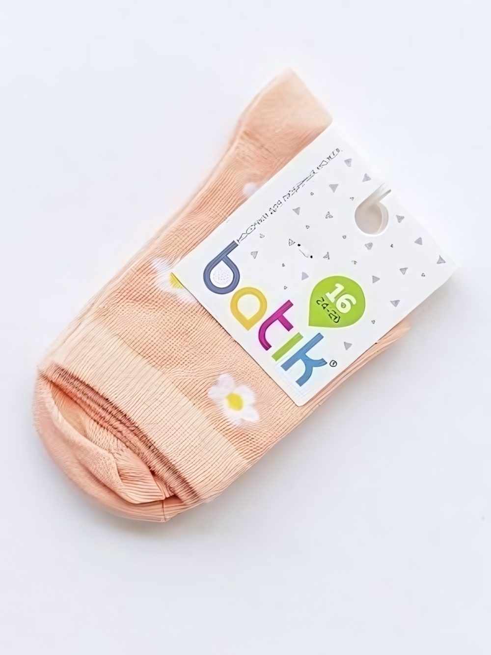 Носки д/девочки TL228 персиковый р.20 (Батик), 1 шт.