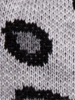 Шапка для девочки на завязках на осень