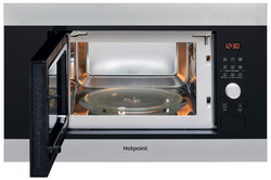 Встраиваемая микроволновая печь СВЧ Hotpoint MF20G IX HA, нержавеющая сталь