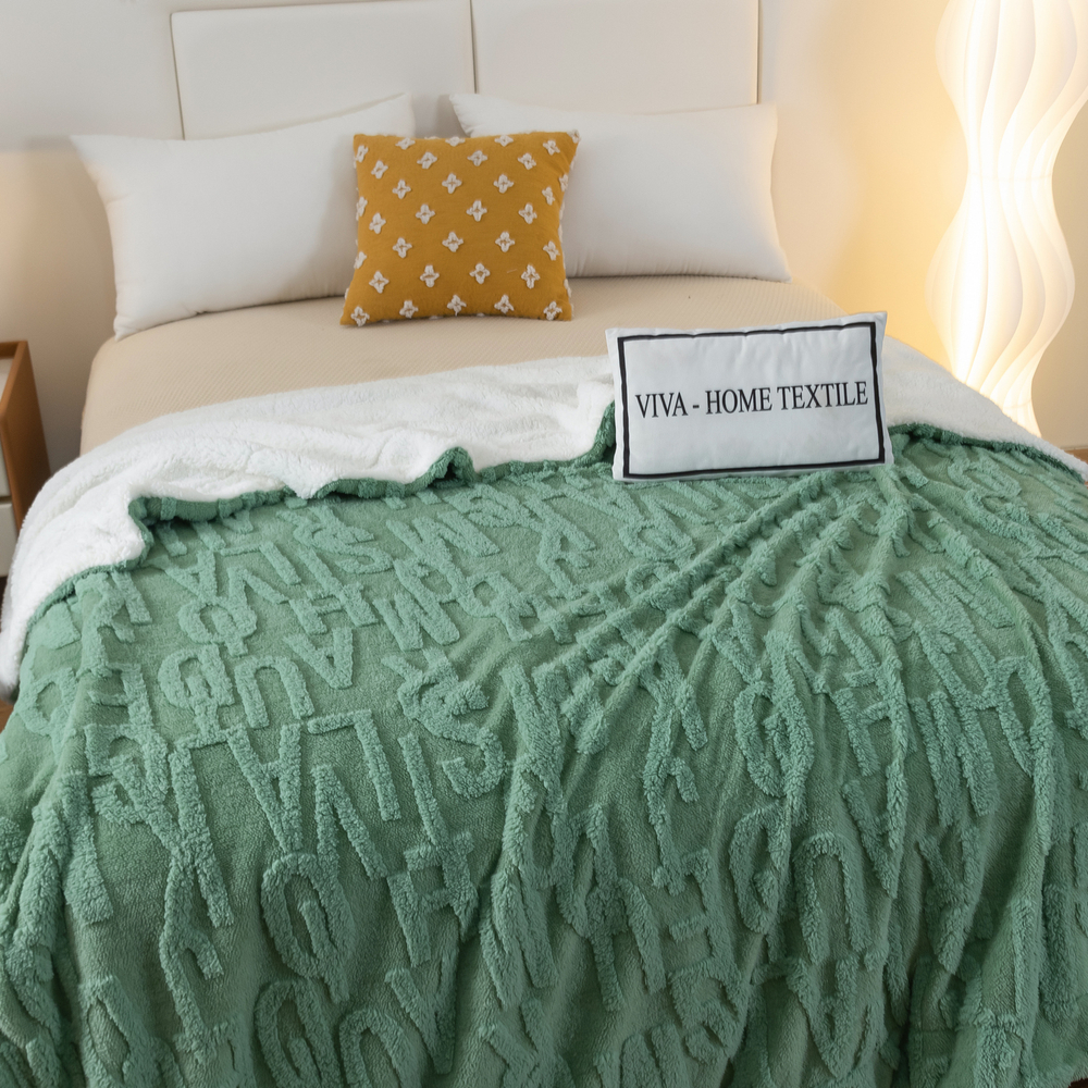 Плед Fluffy бамбуковая микрофибра FL006, размер 150*200