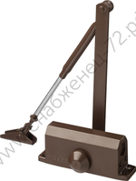 ЗУБР до 80 кг, цвет коричневый, дверной доводчик, Профессионал (37912-80)