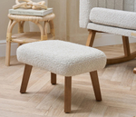 Кресло-качалка Tutti Bambini Jonah Luxe с пуфом для ног Mushroom
