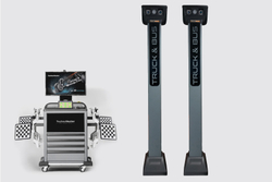 Стенд сход-развал 3D для грузовиков, до 4-х осей одновременно ТехноВектор 7 Truck P 7204 HTS4