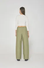 Брюки Alexandra Talalay стёганые AT019 фисташковые