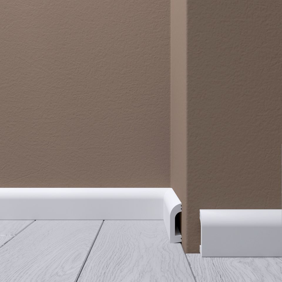 Плинтус напольный  XPS POLYMER Н 12 40/12