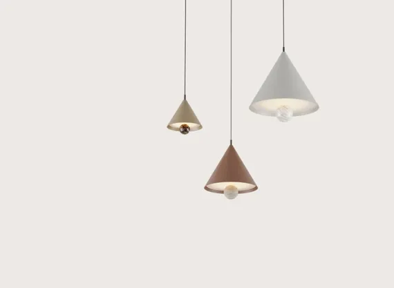 Подвесной светильник Marg C1341/30 черный металл/травертин